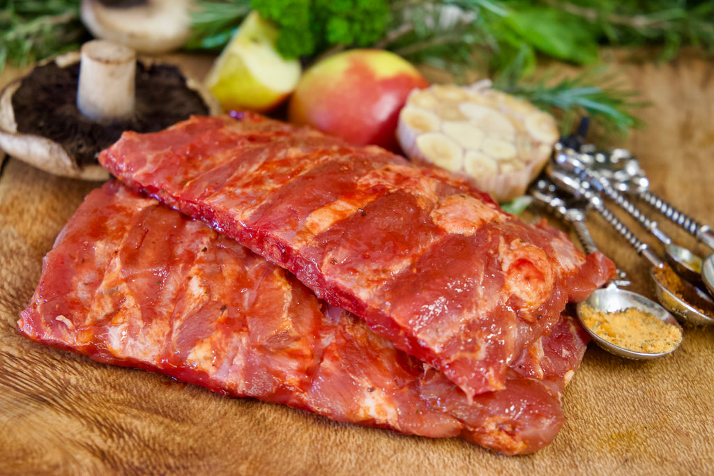 Marinated American Baby Back Ribs 500g