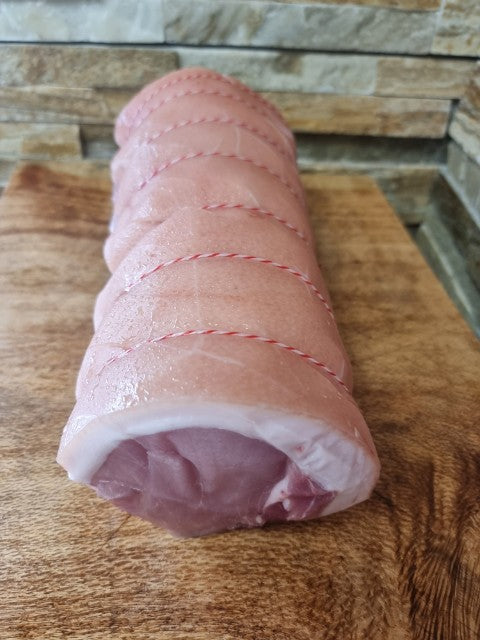Boneless Pork Loin With Crackling